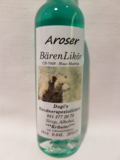Bärenlikör - Kräuterlikör 0.04l