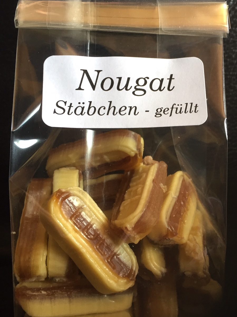 Nougat Stäbchen gefüllt 100g - Dagi&amp;#39;s Bündnerspezialitäten